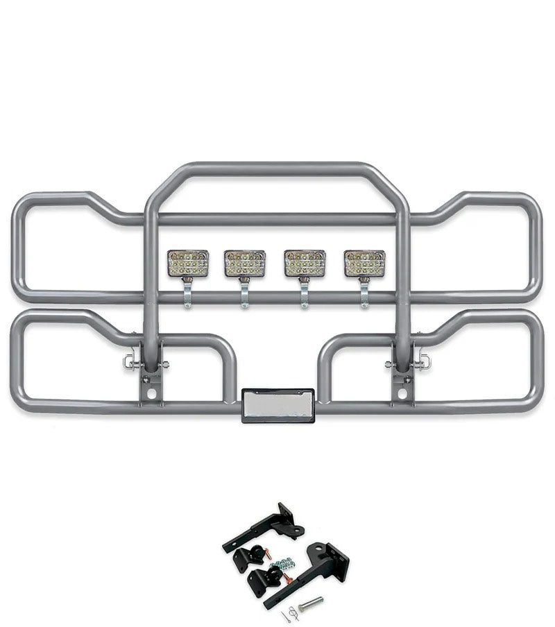 Gray Front Grille Deer Moose Bumper Guard 2022+ Kenworth T680 Next Gen