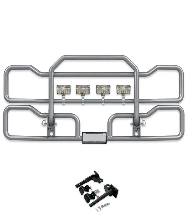 Gray Front Grille Deer Moose Bumper Guard 2022+ Kenworth T680 Next Gen
