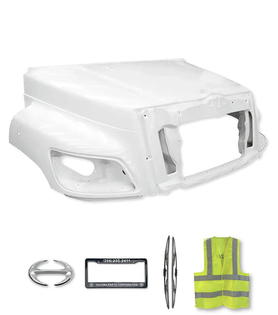 Hood Shell Fiberglass 2011+ Hino 238 258 268 338