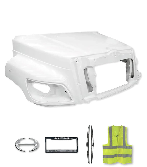 Hood Shell Fiberglass 2011+ Hino 238 258 268 338