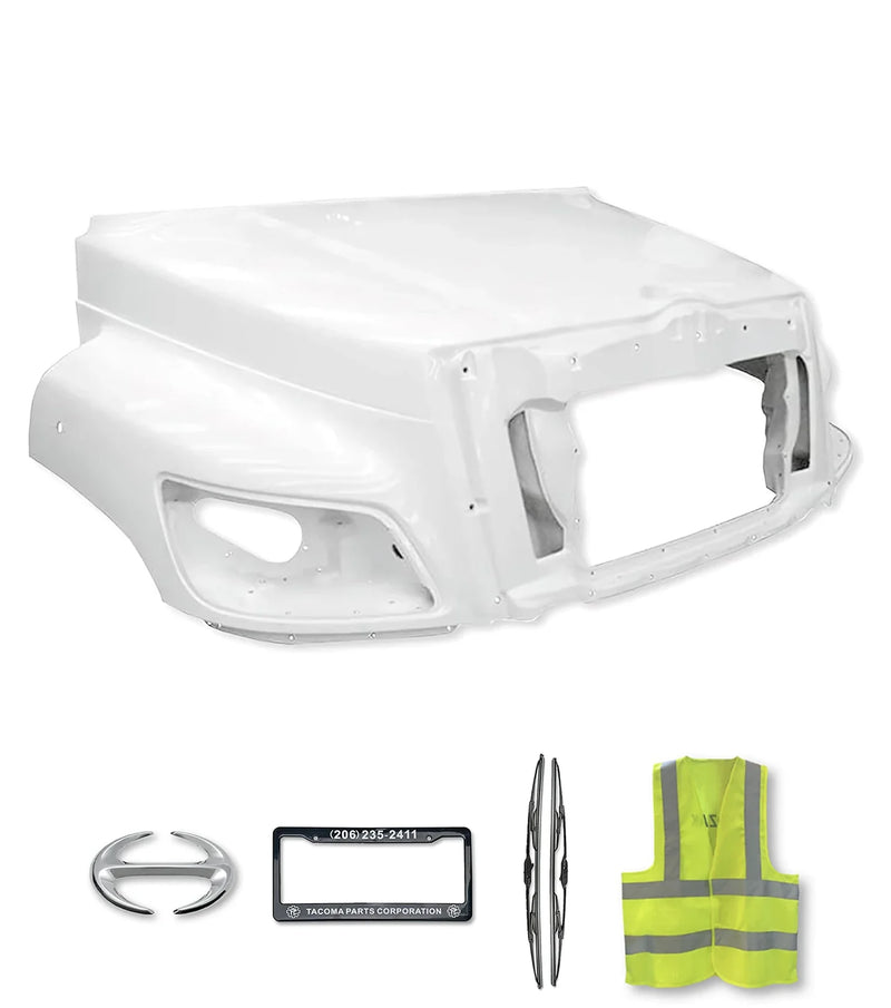 Hood Shell Fiberglass 2011+ Hino 238 258 268 338
