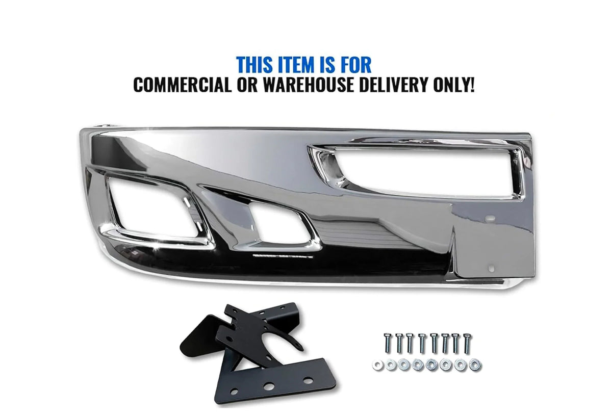 Bumper Extension Corner Chrome Plastic Passenger Kenworth T660