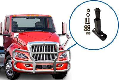 Mount Bracket for Herd GG-MTK-28 IN27 Deer Guard Driver 2017-2024 International RH