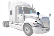 Hood Fender Fiberglass with Hood Mirror Passenger 2006-2017 International Prostar