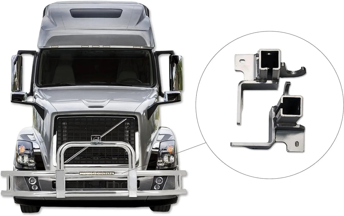 Bumper Guard Mounting Brackets Hardware Set Volvo VNL 2004-2017 - 