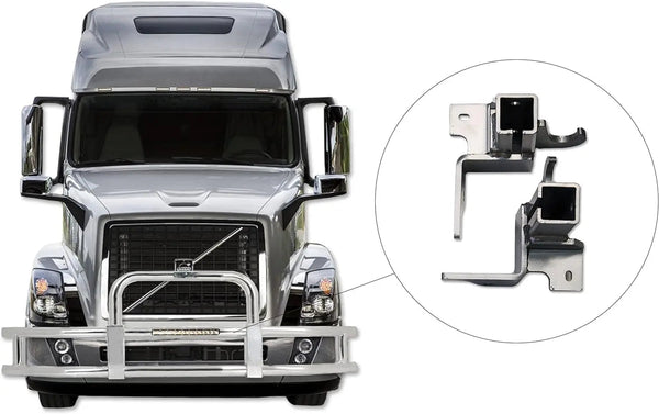 Bumper Guard Mounting Brackets Hardware Set Volvo VNL 2004-2017 - 