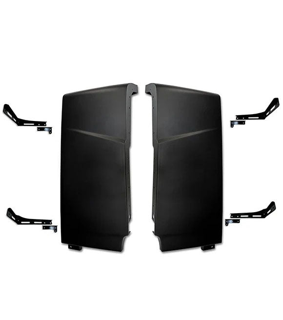 Cabin Fairing Upper Air Deflectors with Brackets Set 2025 2026 Volvo VNL New