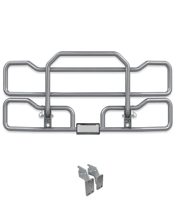 Gray Front Grille Deer Moose Bumper Guard (No Fog, only Steel Bumper) 2018+ Mack Anthem