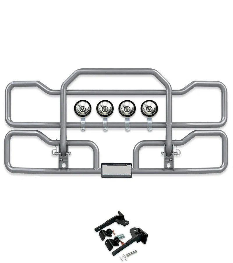 Gray Front Grille Deer Moose Bumper Guard 2022+ Peterbilt 579 New