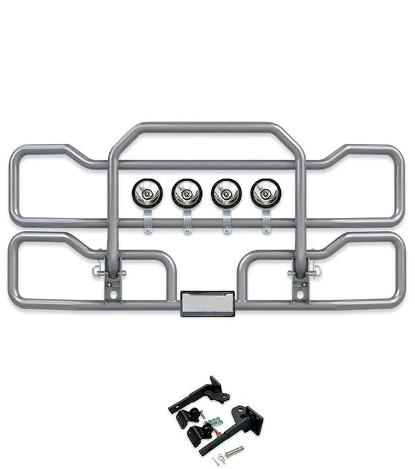 Gray Front Grille Deer Moose Bumper Guard 2022+ Peterbilt 579 New