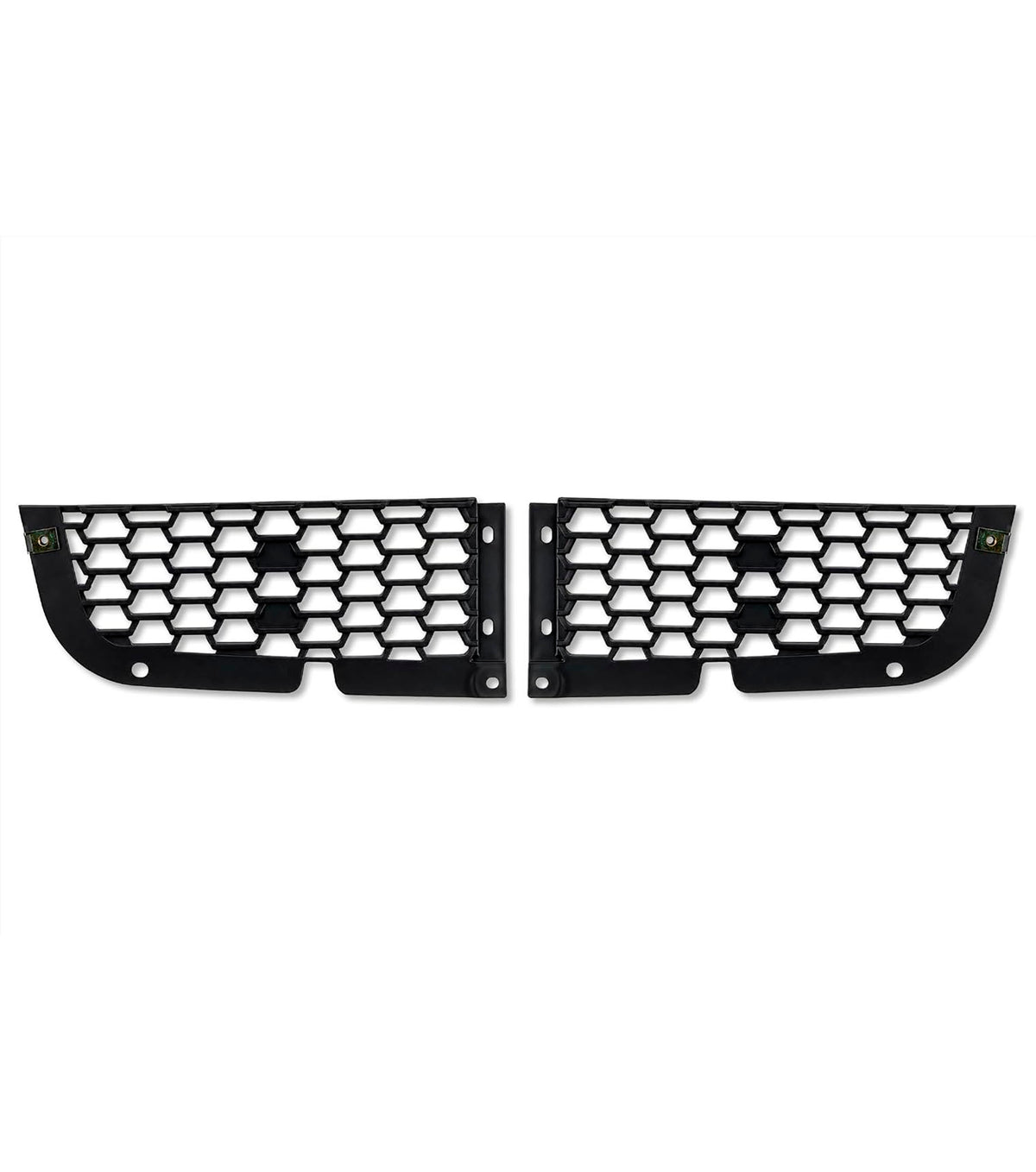 Front Bumper Upper Trim Mesh Grilles Set 2018-2024 Freightliner Cascadia