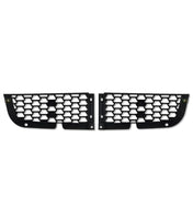 Front Bumper Upper Trim Mesh Grilles Set 2018-2024 Freightliner Cascadia