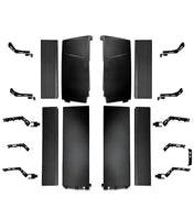 KOZAK Cabin Fairing Upper & Lower Air Deflectors with Extensions & Brackets Set 2025 2026 Volvo VNL New