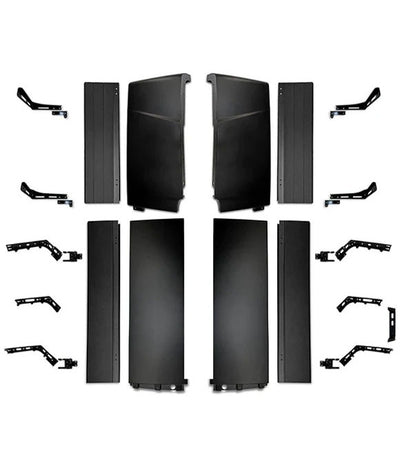 KOZAK Cabin Fairing Upper & Lower Air Deflectors with Extensions & Brackets Set 2025 2026 Volvo VNL New