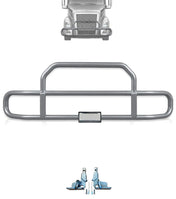 Gray Front Grille Deer Moose Bumper Guard 2018+ Volvo VNL