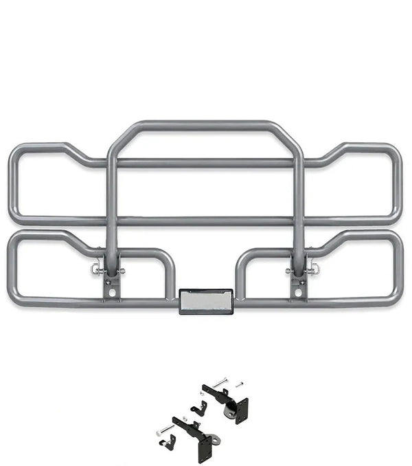 Gray Front Grille Deer Moose Bumper Guard 2013-2021 Peterbilt 579