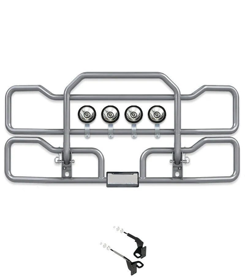 Gray Front Grille Deer Moose Bumper Guard 2018+ Freightliner Cascadia 126 116