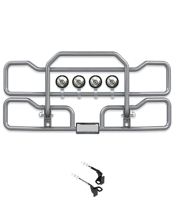 Gray Front Grille Deer Moose Bumper Guard 2018+ Freightliner Cascadia 126 116