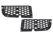 Front Bumper Upper Trim Mesh Grilles Set 2018-2024 Freightliner Cascadia
