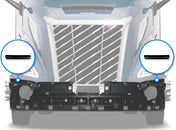 Front Bumper Corner Seals Short Set 2025 2026 Volvo VNL