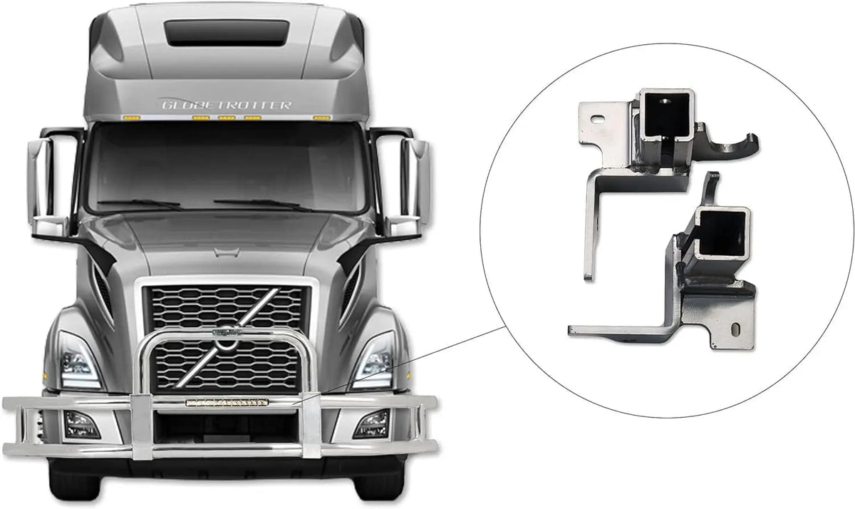 Bumper Guard Brackets Mounting Hardware Set Volvo VNL 2018+ - 