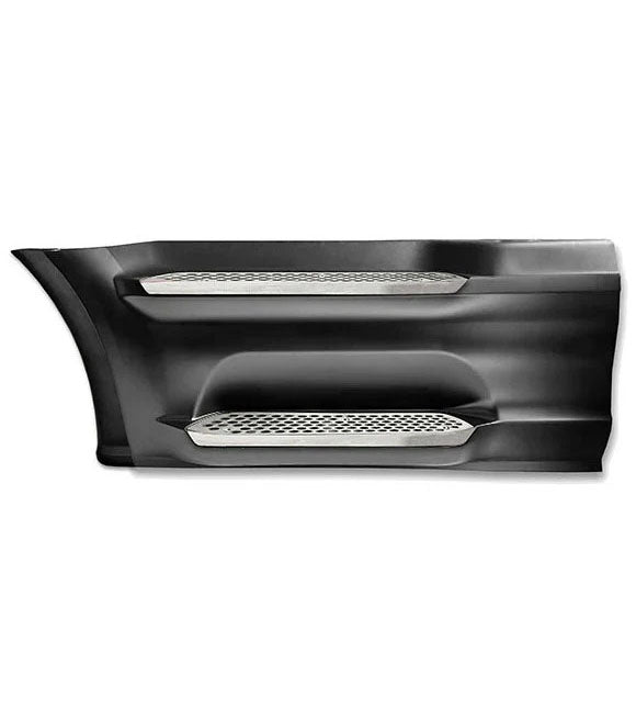 Front Step Side Panel w/Bracket, Upper & Lower Metal Steps, Extension Driver 2022+ Peterbilt 579