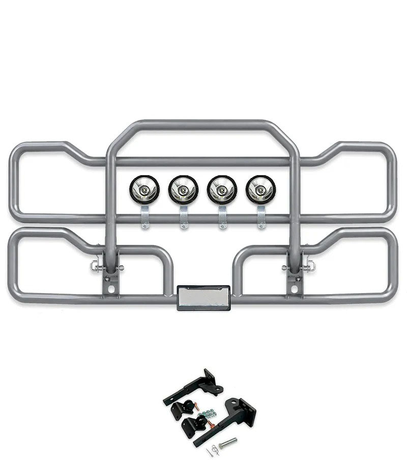 Gray Front Grille Deer Moose Bumper Guard 2022+ Kenworth T680 Next Gen