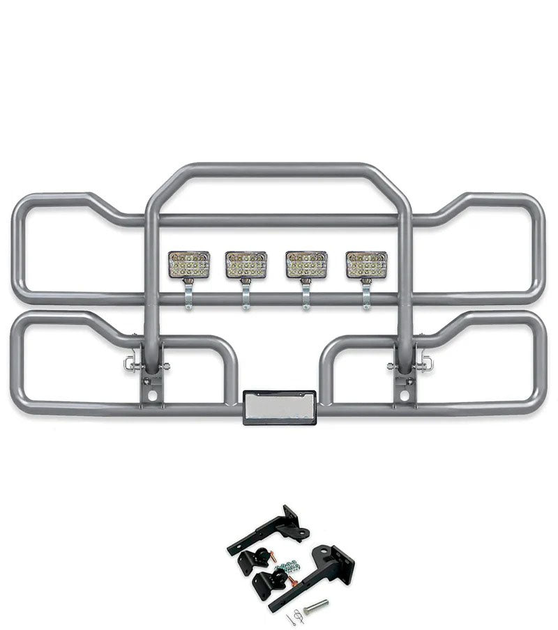 Gray Front Grille Deer Moose Bumper Guard 2022+ Peterbilt 579 New