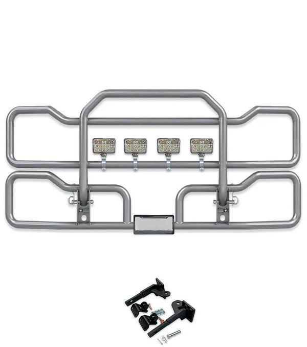 Gray Front Grille Deer Moose Bumper Guard 2022+ Peterbilt 579 New