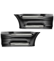 Front Step Side Panels w/Brackets, Upper & Lower Metal Steps, Extensions Set 2022+ Peterbilt 579