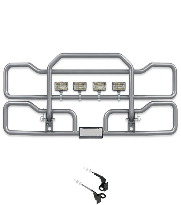 Gray Front Grille Deer Moose Bumper Guard 2018+ Freightliner Cascadia 126 116