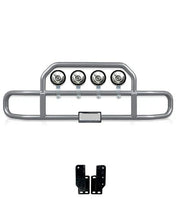 Gray Front Grille Deer Moose Bumper Guard 2004+ Mack Granite GU713 (Set-Back)