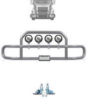 Gray Front Grille Deer Moose Bumper Guard 2018+ Volvo VNL