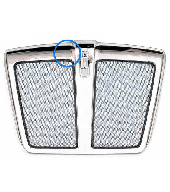 Grille Frame with Bug Screen Chrome MINOR COSMETIC DAMAGE Compatible with Kenworth T680 2013-2021