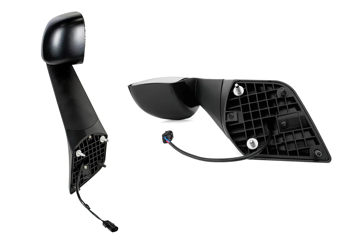 Hood Mirrors Black Set 2018+ Freightliner Cascadia 126 116