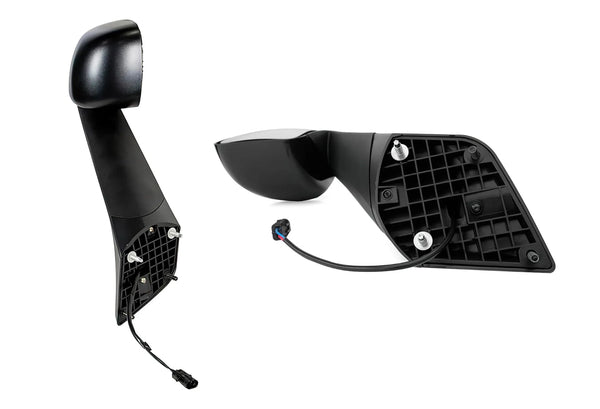 Hood Mirrors Black Set 2018+ Freightliner Cascadia 126 116
