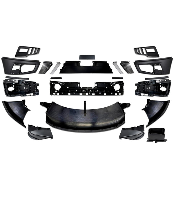 Front Bumper Set with Black Center 2025+ Volvo VNL New