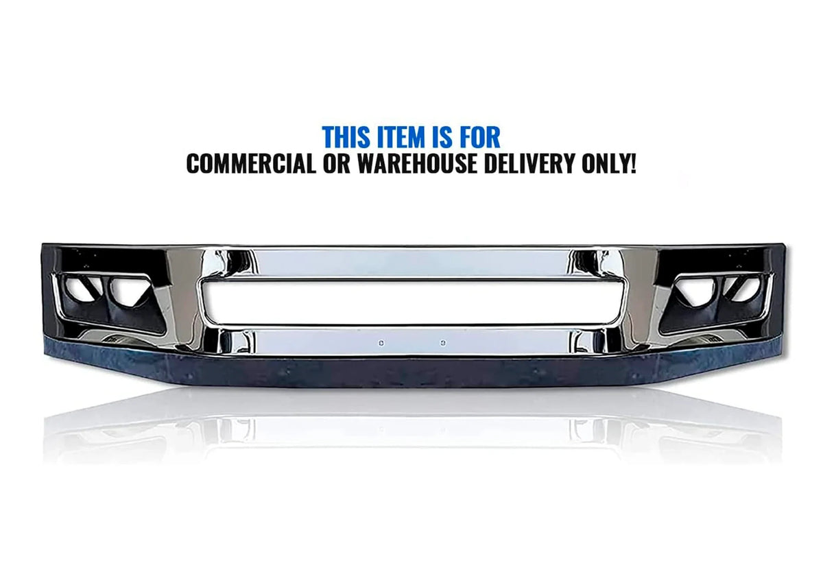 Bumper with Fog Holes Chrome 2018+ Volvo VNL