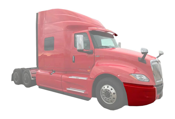 Bumper End Corner Extension Plastic Passenger International LT625