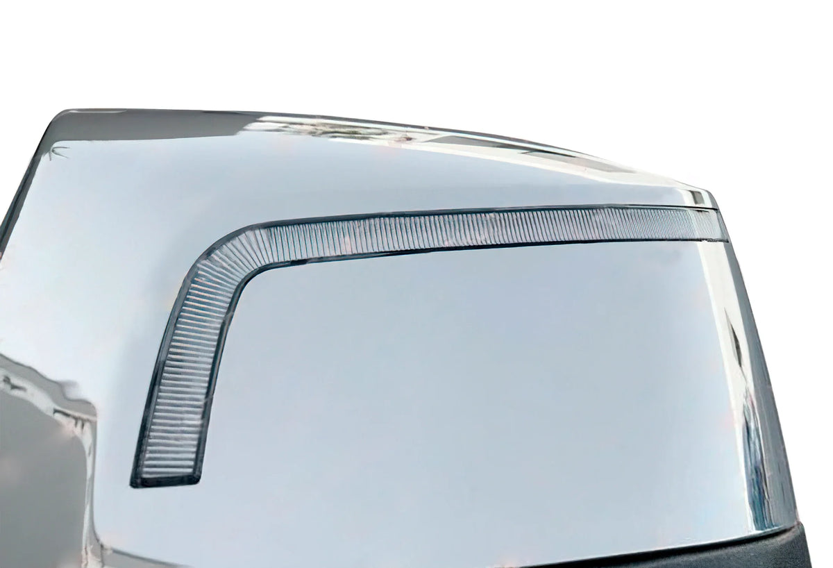Hood Mirror with LED Turn Signal Chrome Driver 2004-2017 Volvo VNL
