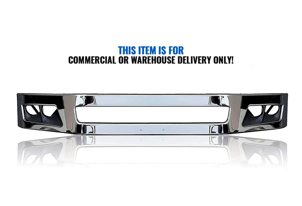 Bumper with Fog Holes Chrome 2018+ Volvo VNL