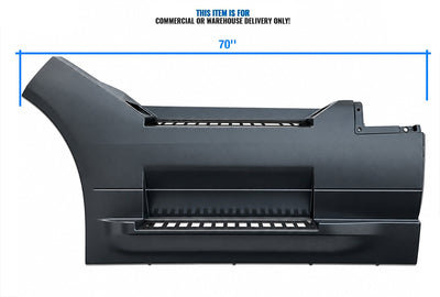 70" Front Step Fairing Panel Driver 2018+ Volvo VNL 300 400 740 760 860