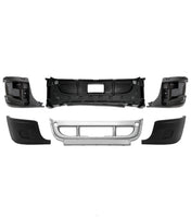 Bumper Set without Fog Light Holes 6 Pcs 2008-2017 Freightliner Cascadia 125 113