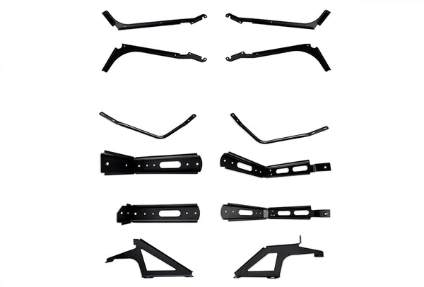 Upper and Lower Wind Cab Cabin Fairings w/Brackets Full Set 2018-2024 Volvo VNL