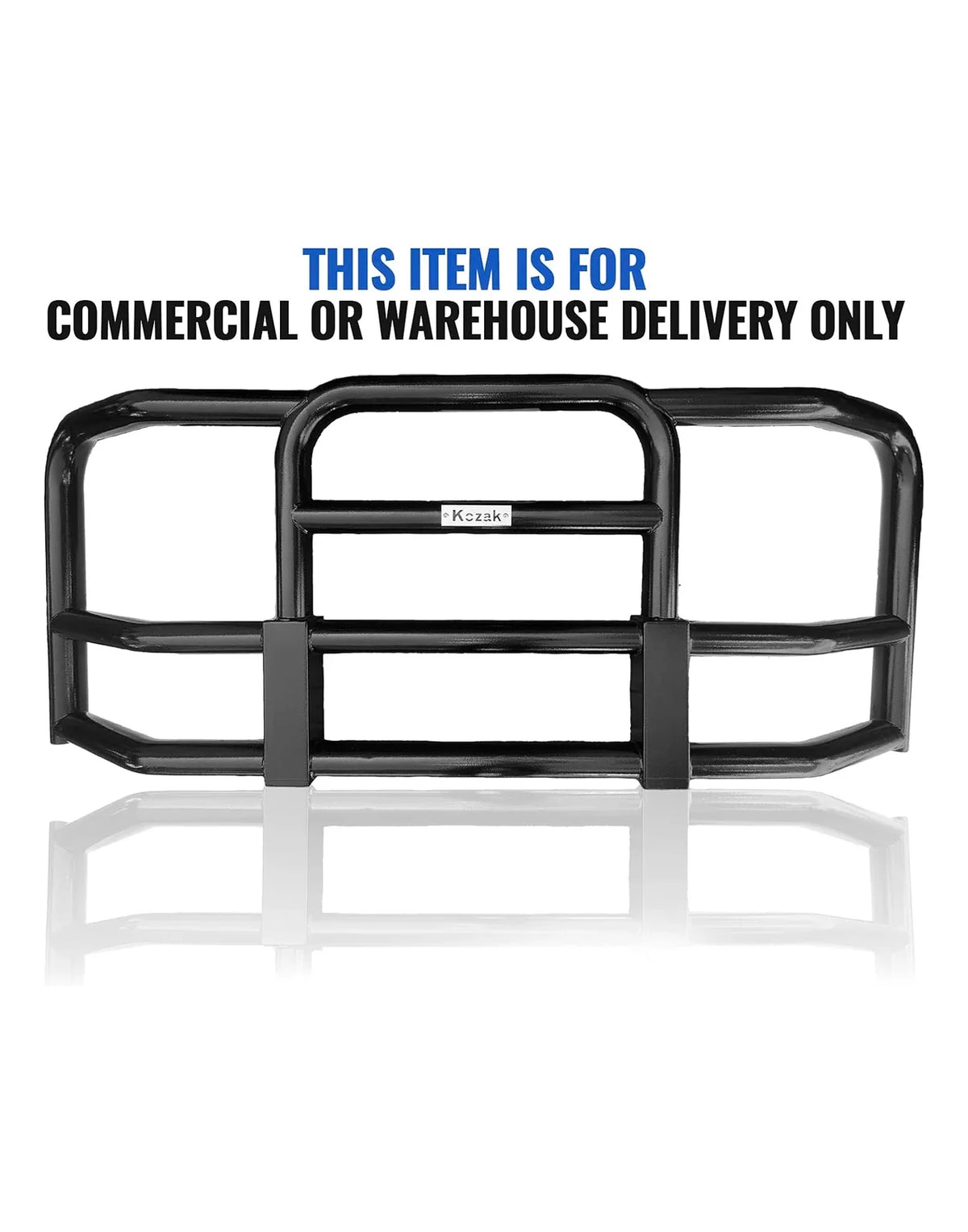 Grille Guard Large Black 2013-2021 Peterbilt 579