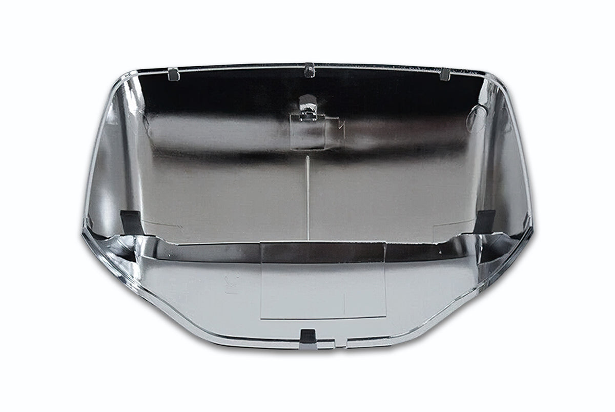 Hood Mirror Cover Chrome Driver Peterbilt 587