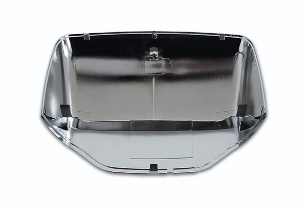 Hood Mirror Cover Chrome Driver Peterbilt 587