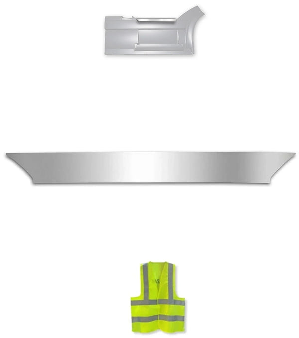 Front Panel Stripe Chrome Trim Top Kick for Passenger Side (9R) 2004-2017 Volvo VNL
