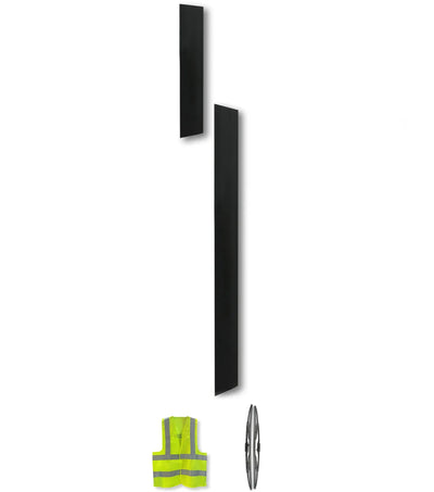 Cab Trim Molding, Roof Extension and Lower Fairing Extension Driver International LT625