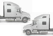 Lower Fairing Extensions Set International LT625